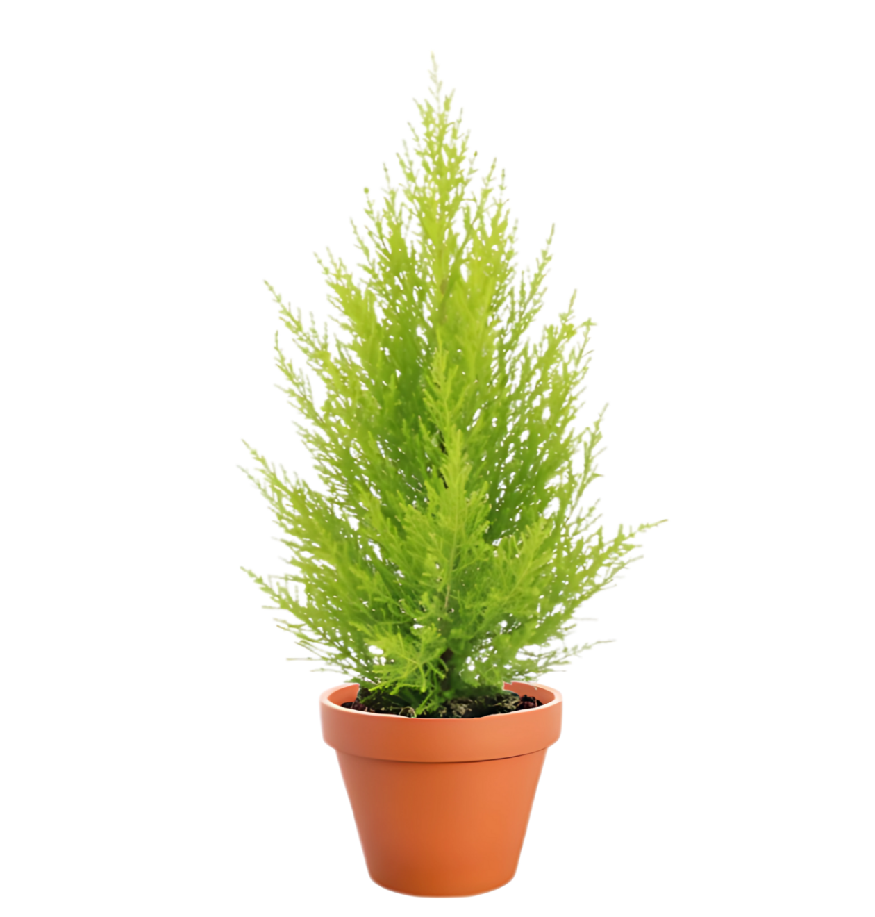 2er-Set Zimmerzypresse | Goldcrest | +/- 40-50cm | ø 12-15cm Topf 