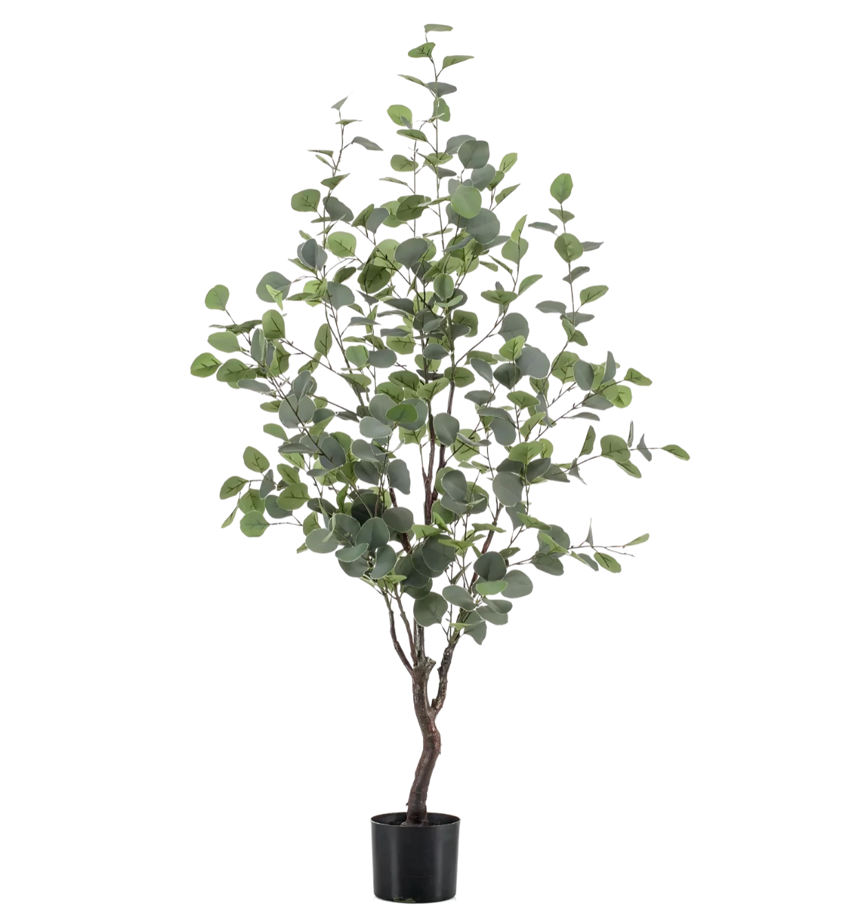Künstlicher blauer Eukalyptus | Gummibaum | +/- 120cm | ø 14cm Topf